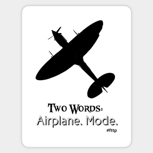 TW: Airplane Mode Sticker